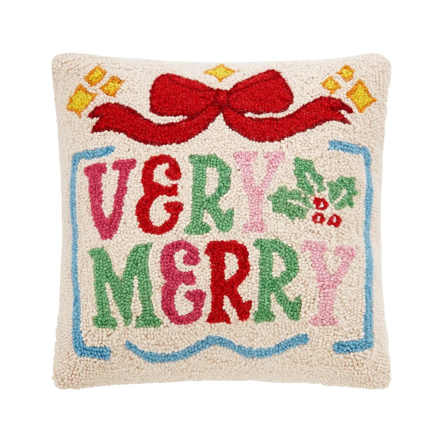 Very Merry Hook Pillow
